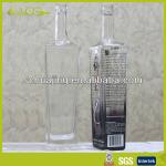 Extra Flint Glass Bottle for Premium Vodka Packaging BV1043