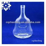 500ml unique glass bottles,clear decal round bottle manufacturer,Hot Sale round Wine Glass Bottle