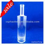 750ml Vodka Glass Transparent Bottles With Company Logo
