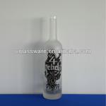 750ML FROST RUM GLASS BOTTLE