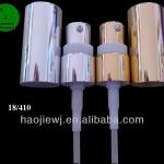 18/410 aluminum cream pump with aluminum cap