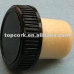 Plastic cap synthetic cork wine bottle stopper TBP19.3-30.6-20-10.1