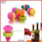 funny food grade standard bottle silicone valve for cover