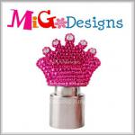 Wholesale Direct Factory Produce OEM Decor Gift Crown Champagne Bottle Stopper