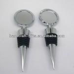 2013 hot sales promotional metal wine bottle stoppers