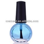 5ml,10ml,15ml frost small glass nail polish bottles with screwed cap and brush