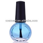 5ml,10ml,15ml frost small glass nail polish bottles with screwed cap and brush
