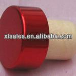 Aluminium cap synthetic cork