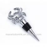 Crab style wine bottle stopper,zinc-alloy gift for wedding
