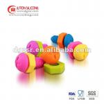 Usefully custom silicone glasses bottle plug