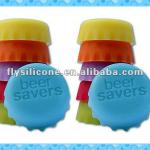 Food-grade brand-new soft eco-friendly sealed silicone bottle cap supplier