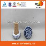 cheap custom souvenir ceramic bottle stopper