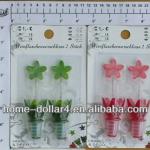 Plastic colorful stopper with plastic flower wine stopper