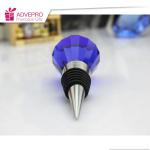 2014 fashion cheap crystal make wine bottle stopper suppliers