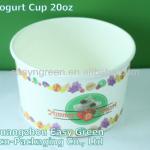 Hot Sell Frozen Yogurt Paper Cup 20oz