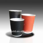 16OZ Horizontal disposable ripple cup