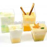 2013 hot sale popular clear disposable ice cream cup