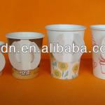 cheap hot drink paper cup with handle and lid