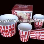 Popcorn paper packaging sets