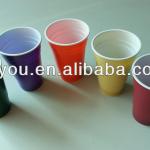 425ml plastic PS double color cup,food packaging