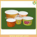 Customized ice cream cups 4oz
