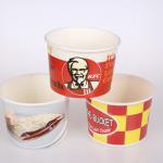 Disposable KFC paper bowl for chicken nuggets