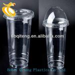 plastic disposable ice cream cup with lid
