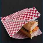 hamburger wax paper