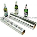 2013 new vacuum ink retention metallized paper for beer/whisky bottle label