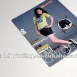 foldable cheap single page leaflet with customized