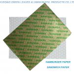 custom printed wrapping paper hamburger wrapper