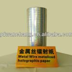 Metal Wire paper laser die cutting
