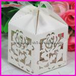 Laser carving candy box, wedding favor box