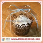 Supply High quality clear plastic cupcake boxes