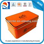 CMYK printing elegant tin box