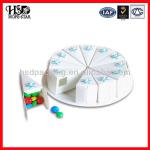 Cake Shape Wedding Candy Box For New Year (HSD-139225)