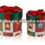 printed round paper box