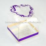 Clear PET Plastic Packaging Box