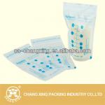 Zip Lock Breast Milk Storage Bag with volume printing