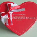 Heart-Shaped Sweet Love Paper Gift Box, Chocolate &amp; Candy Packaging Box For Wedding