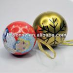 gift christmas tin ball