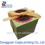 2013 hot sale customized wedding cupcake boxes