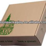 brown brownie packaging shipping box