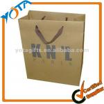 Promotional paper gift bags with handles