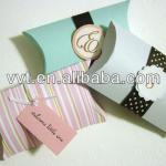 Fashion pillow jewelry packaging paper box