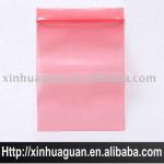 Heat seal Red LDPE ziplock bag/zipper bag/zip lock bag