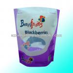 Colourful Fantastic Promotional stand up plastic zipper bag