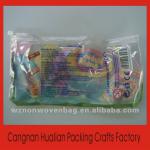 transparent pvc candy zipper package bag(HL-11006)