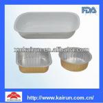 Aluminum foil container, food container