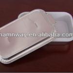 disposable aluminum foil container for takeway food